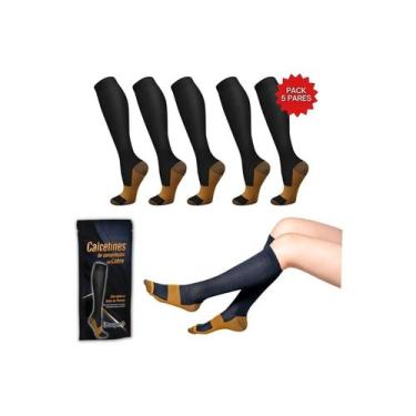 Imagem de Meias de compressão MediCopper para varizes - Lightbek Official Store