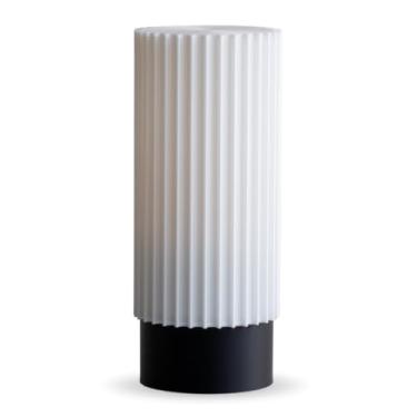 Imagem de Luminaria Mesa Escritorio Estudo de Tomada Abajur Quarto Cabeceira Sala Branco Modelo Exclusivo