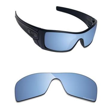 Imagem de Alphax Lentes de reposição polarizadas Elite espelhadas em águas profundas para óculos de sol Oakley Radar Plate OO9495D