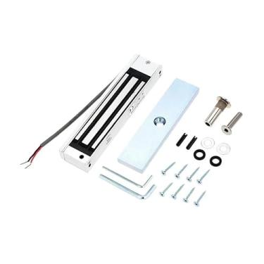 Imagem de Fechadura magnética de porta única de 12 V 158 kg 180 kg para sistema de controle de acesso à porta DWBPGVUN