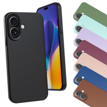 Imagem de Capa Celular Protetora Compatível AppIe iPhone 17 Silicone Veludo Slim Premium (AZUL PISCINA)