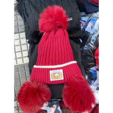 Imagem de Touca infantil vermelho - Conexão 