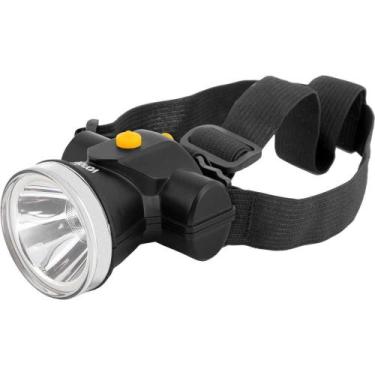 Imagem de Lanterna De Led Para Cabeça Recarregável Lcv 150 Vonder, Preto