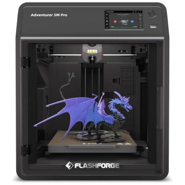 Imagem de Impressora 3D FLASHFORGE AD5M Pro, Velocidade de Impressão de 600 mm/s CoreXY, Bicos QuickSwap de 0,4 e 0,6 mm a 280°C
