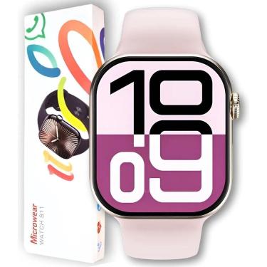 Imagem de Relógio Smartwatch Microwear S11 Série 11 Tela AMOLED 2.02" HD 2GB GPS Monitor Saúde Esportivo-Unissex