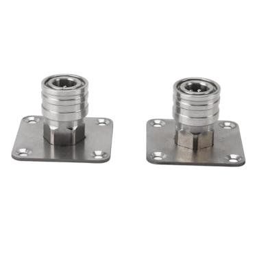 Imagem de Generic Suporte para Lavadora de Pressão, Suporte de Parede de 1/4 de Polegada Conecte Instalação Rápida e Fácil de Canhão de Espuma para Lavadora de Aço Inoxidável para Acessórios de