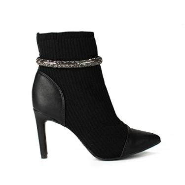 Imagem de Bota Bico Fino Feminino Dakota Preto