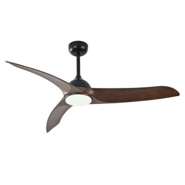 Imagem de Ventilador de teto TAVAKE 56" com controle remoto de luz, regulável - 