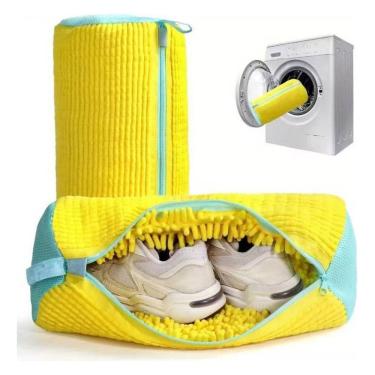Imagem de Saco De Lavagem Para Sapatos E Tênis Máquina De Lavar