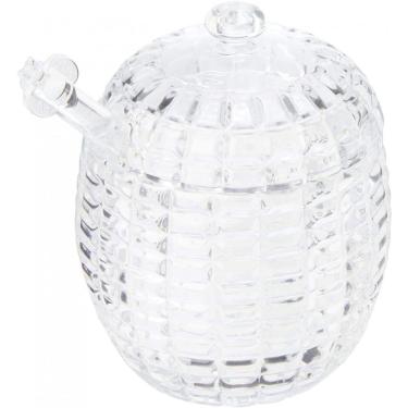 Imagem de Meleira De Cristal Com Pegador E Tampa Tress 210Ml Lyor