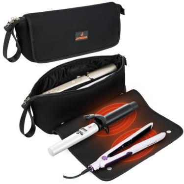 Imagem de Bolsa de viagem Hair Tools Jaffzora com tapete resistente ao calor, pr