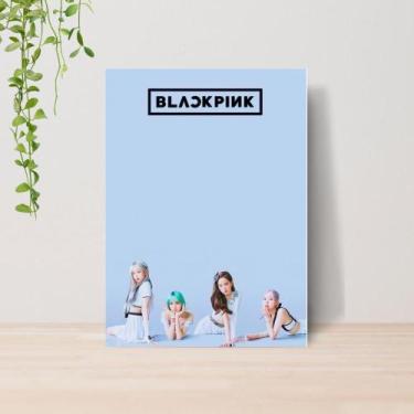 Imagem de Quadro Black Pink Kpop A4  Placa MDF 20 - Lomi Art