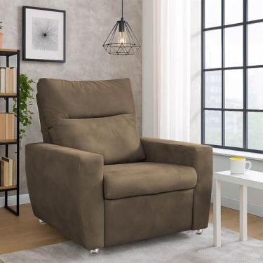 Imagem de Poltrona Cadeira Lótus Papai E Mamãe Com Encosto Reclinável - Moveis A