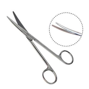 Imagem de Tesoura Cirúrgica Saúde Metzenbaum Íris - Professional / Weldon /ABC, 