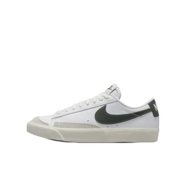 Imagem de Nike Blazer Low `77 – Branco/Azul Médio/Clorofila/Preto, Branco/vela/verde vintage, 19