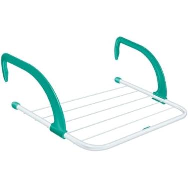 Imagem de Varal Portátil para Portas e Janelas, Secador de Roupas Prático para Apartamento