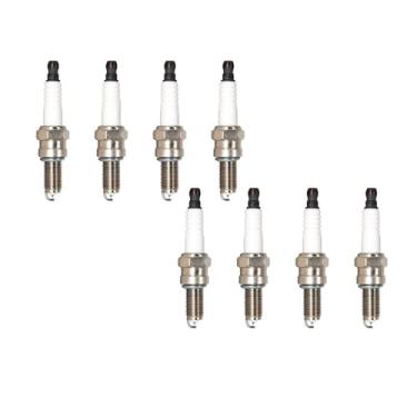 Imagem de Conjunto de 2 a 8 velas de ignição B7Rtip de irídio e platina, substitui velas PG4PHP e inclui cabos de vela.