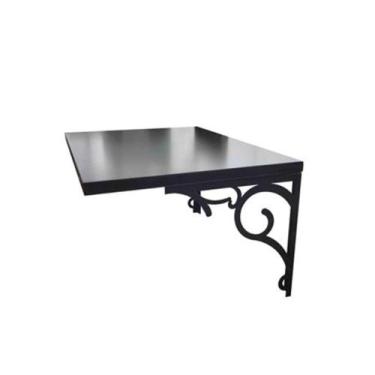 Imagem de Prateleira DK em Metal - Preto - D'ELFOS, Preto