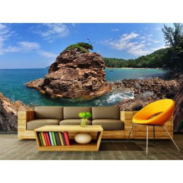 Imagem de Papel de Parede Praia 10 - Voce Decorando