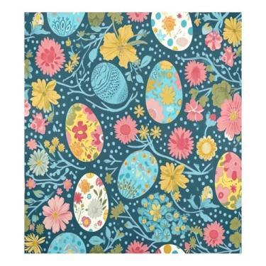 Imagem de Blueangle Capa magnética de ovos de páscoa para lava-louças, decoração da capa frontal da máquina de lavar louça, adesivos de eletrodomésticos, adesivos de eletrodomésticos, 58 cm C x 66 cm adesivo