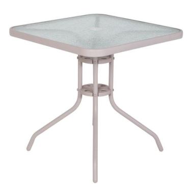 Imagem de Mesa Quadrada Petrópolis Bege 70X70 Cm 86306 Belfix - Bel Fix