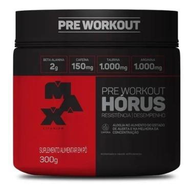 Imagem de Horus Pré treino 300g Max titanium, 300g