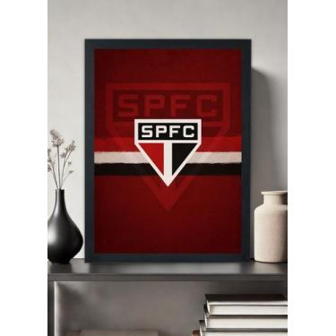 Imagem de Quadro decorativo Sao Paulo SPFC Orgulho Tricolor -Com vidro Tamanho:2