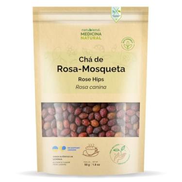 Imagem de Chá de Rosa Mosqueta, Importado da Ucrânia, Pseudofrutos Inteiros, Medicina Natural, 50g