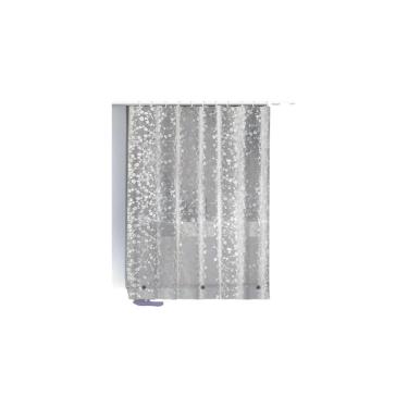 Imagem de Cortina de Box Beach, PVC, 1,38m x 1,98m, Resistente, Antimofo, com Gancho