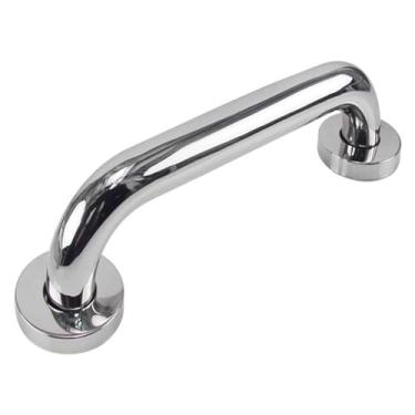 Imagem de uhyOHF Corrimões de fixação de parede de banho, trilhos de barra de apoio, corrimão de segurança, barra de apoio de aço inoxidável, corrimão de banheiro - toalheiro reto montado na parede, chuveiro