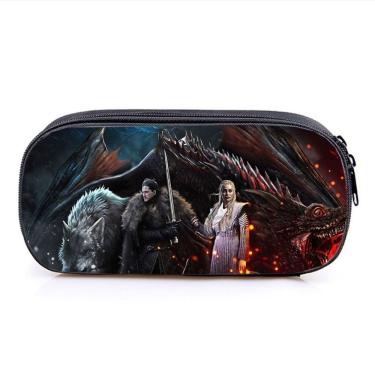 Imagem de Estojo para lápis Games Of Thrones de dupla camada de poliéster