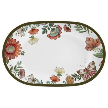 Imagem de Travessa Verona Acetinado 34cm em Cerâmica Alleanza - Alleanza Cerâmic