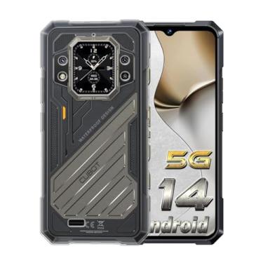 Imagem de WDMYLFTW Capa para Cubot Kingkong X Pro, capa protetora de corpo inteiro à prova de choque transparente de silicone macio e flexível (transparente)