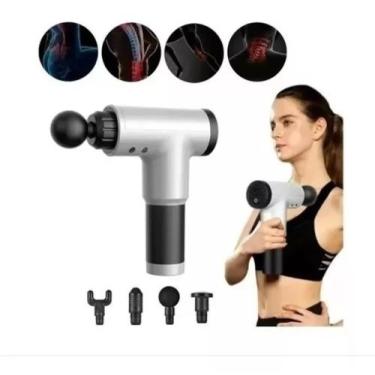 Imagem de Massageador Elétrico Muscular Profissional Portátil Pistola - Fascial 