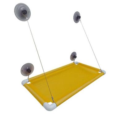 Imagem de Cama Pet Varanda para Gato Suspensa de Janela Amarelo AmoAmora - AmoAm