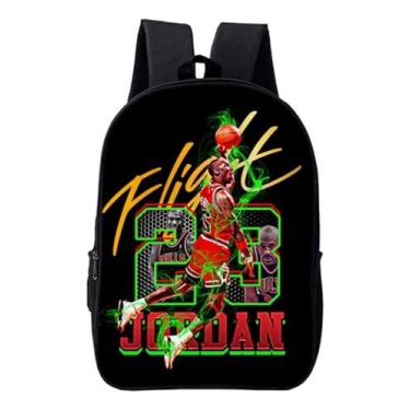 Imagem de Mochila Usb Estampa Menino Dtf Rei Do Basquete Nbba - Use Thuco, Ms026