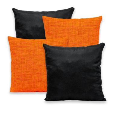 Imagem de Kit 4 Capas de Almofada c/ Zíper 40x40cm Gorgurinho - Rafaloro Enxovai