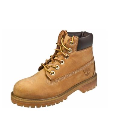 Imagem de Timberland Bota unissex infantil premium impermeável de 15 cm, Trigo, 12.5 Big Kid