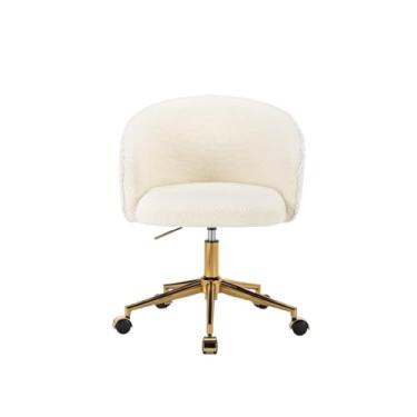 Imagem de Cadeira de escritório multifuncional ajustável com assento de rodas com suporte para encosto, cadeira ergonômica para computador, cadeira de jogos, giratória, confortável, cadeira de balanço para