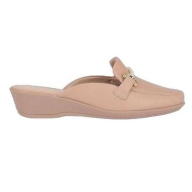 Imagem de Sapato Piccadilly Mule - Feminino - Nude-Feminino