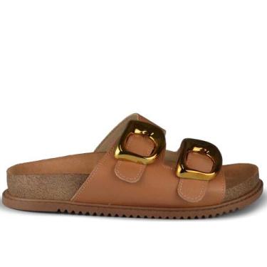 Imagem de Sandália Papete Beira Rio Feminina 8523.116, 37, Marrom