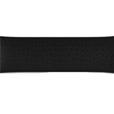 Imagem de Travesseiro de Corpo Maridão 130x30 Refil Silicone Antialérgico + Capa Matelada 200 Fios Macio - Travesseiro de corpo(Preto,130Cm)