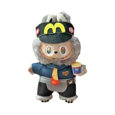 Imagem de Fantasia De Trabalho Labubu Doll: Hambúrgueres, Batatas Fritas E Café 