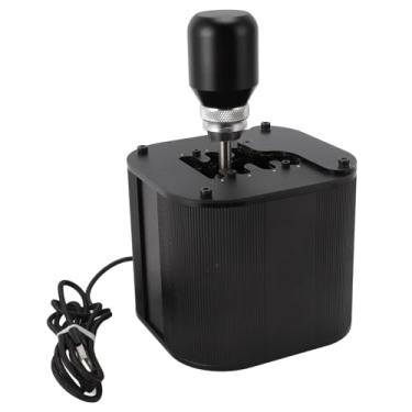 Imagem de RiToEasysports SHIFTER SIMULADOR USB CAMINHOR PARA T300RS VOAGE GT, Alça Ergonômica, Plugue e Reprodução PARA 10/7 XP, Material de Liga Em Alumínio Robusto de Alumínio