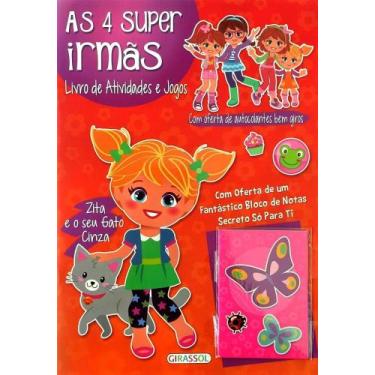 Imagem de As 4 super irmãs - zita e seu gato cinza - GIRASSOL IMPORTADOS, 3