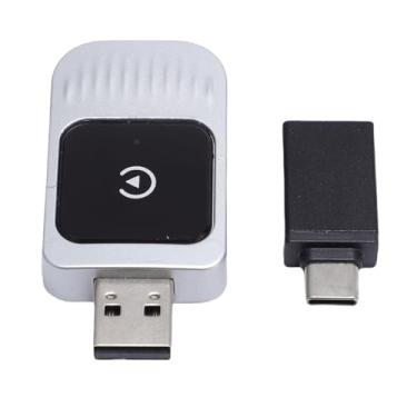 Imagem de GOTOTOP Adaptador Sem Fio, Carro Com Fio para Adaptador Sem Dongle para Plug Play 5,8 GHz WiFi 5. USB ou Tipo C