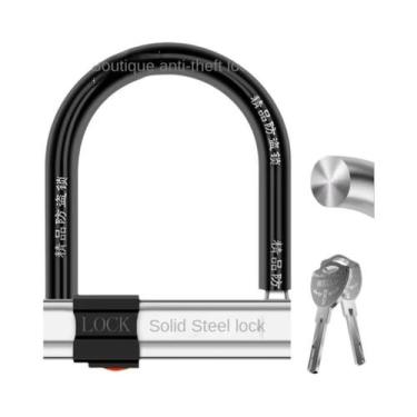 Imagem de Fechadura De Porta De Vidro Em Forma De U Anti-Corte E Anti-Espaçament