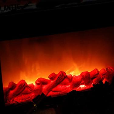 Imagem de AYNEFY Lanterna de Lareira Pequena e Aconchegante, Lâmpada LED Com Efeito de Chama, Decorativa, 30X21X7,8Cm, Perfeita para Ambientes Internos, Externos, Natal e Decoração Sazonal