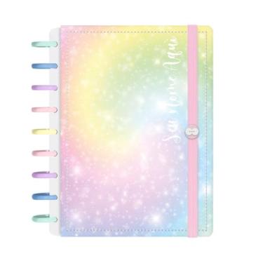 Imagem de Caderno De Disco Iscool Inteligente Personalizado 140 Folhas Color Brilho M+