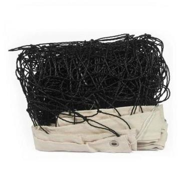 Imagem de Rede Vôlei Master Rede 1 Faixa Algodão Com Fio De Seda Reforçada 1,5mm-Masculino